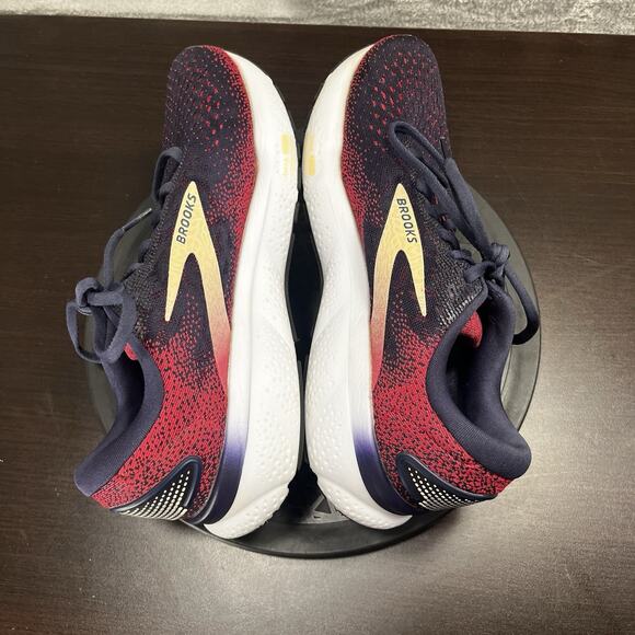 Brooks Ghost 16 Womens Sz 9.5B Peacoat Raspberry Lace Up Athletic Running Shoes - Picture 9 of 10